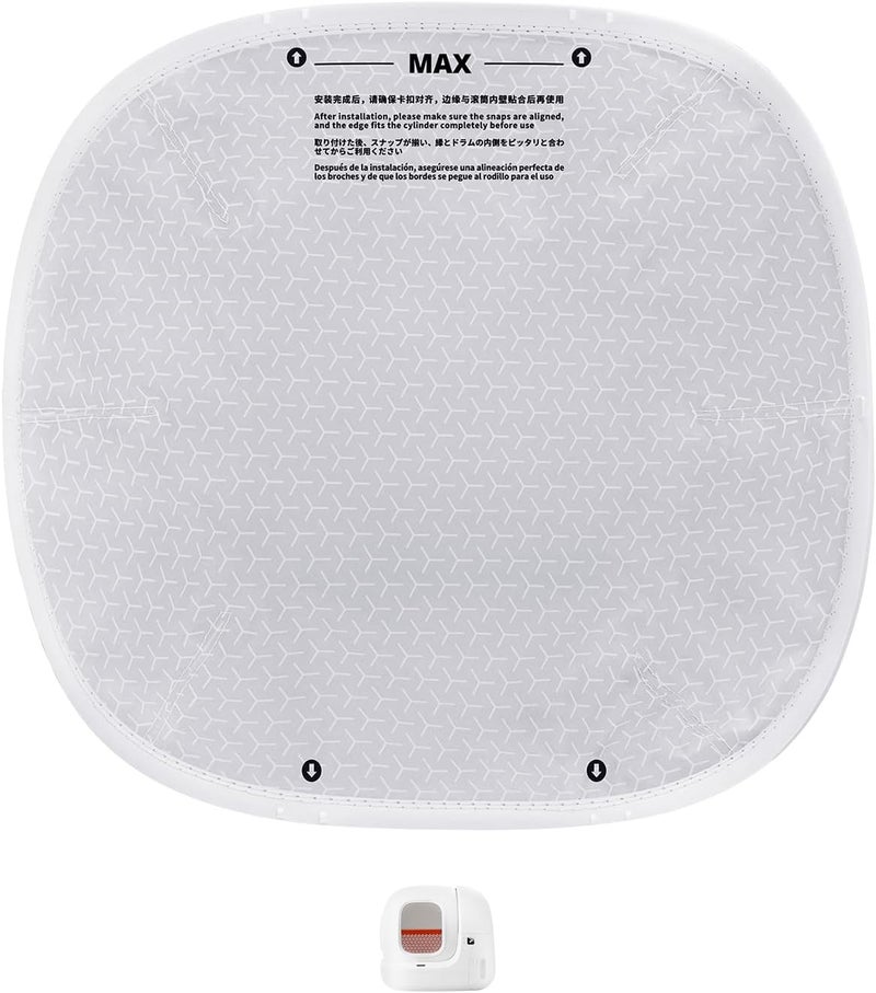 PETKIT Replaced Cat Litter Pad for PuraMax Automatic Cat Litter Box, Waterproof Leakproof Replacement Litter Mat, Scratch Resistance, High Flexibility - Image 1